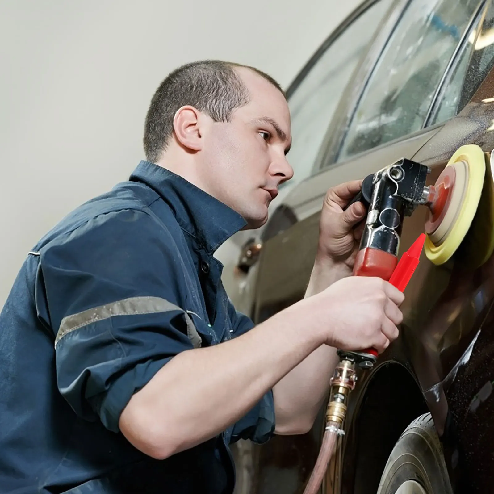 

5pcs Car Repair Pen: Auto Body Dent Removal Tools For Vehicle Door Dings Hail Damage Portable With Tap Down