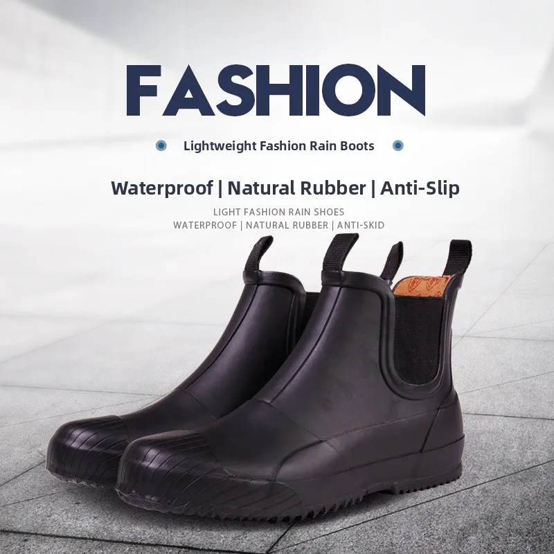 

Мужские рабочие ботинки Good Rain Knows Rain oes с низким вырезом, японская повседневная обувь Fiing oes, противоскользящая резиновая подошва