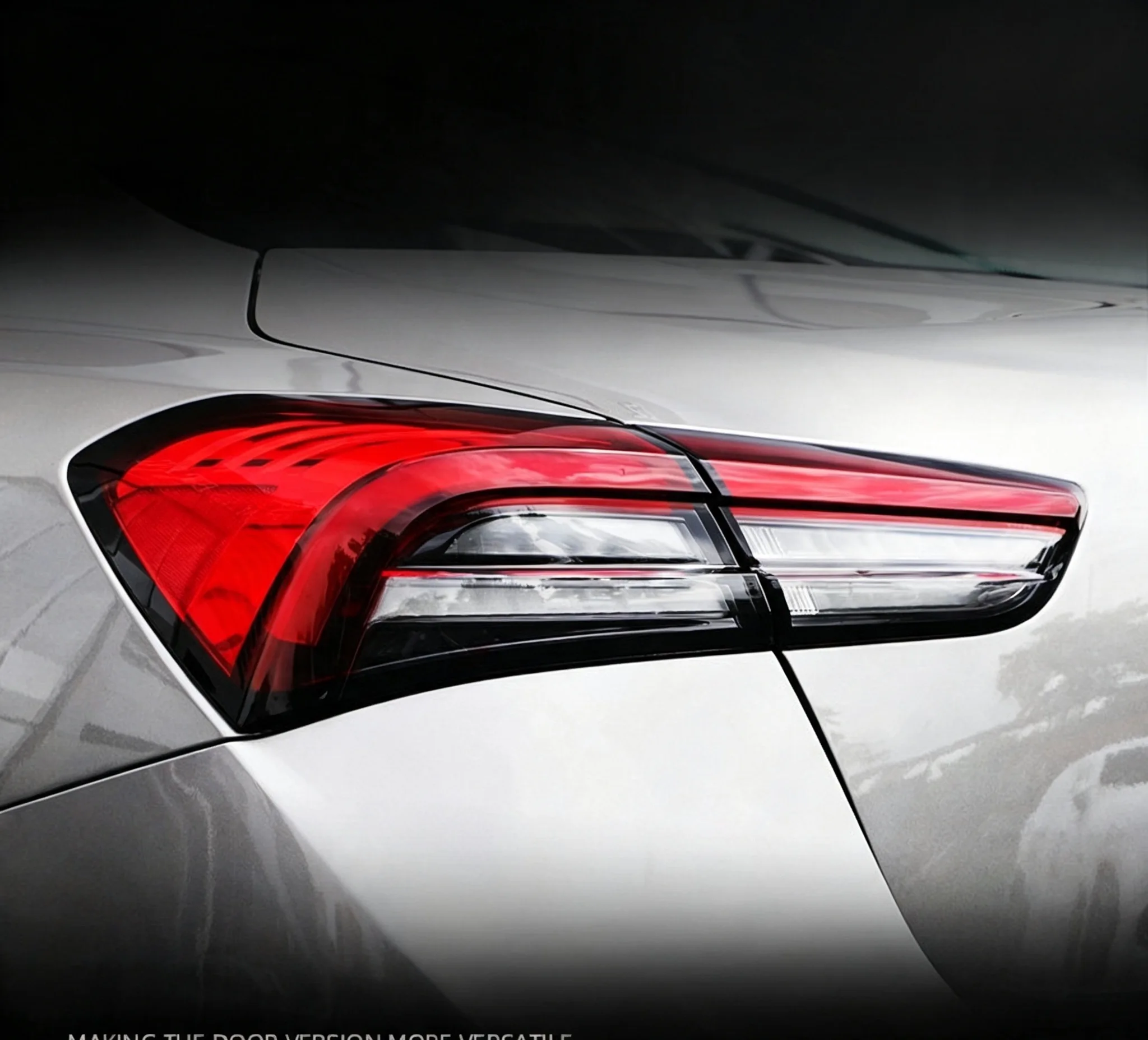 LED Tail Light Assembly For Maserati Ghibli 2014‑2020 Upgrade New Style LED Light Guide DRL Rear Tail Lamp Auto Replacement Part