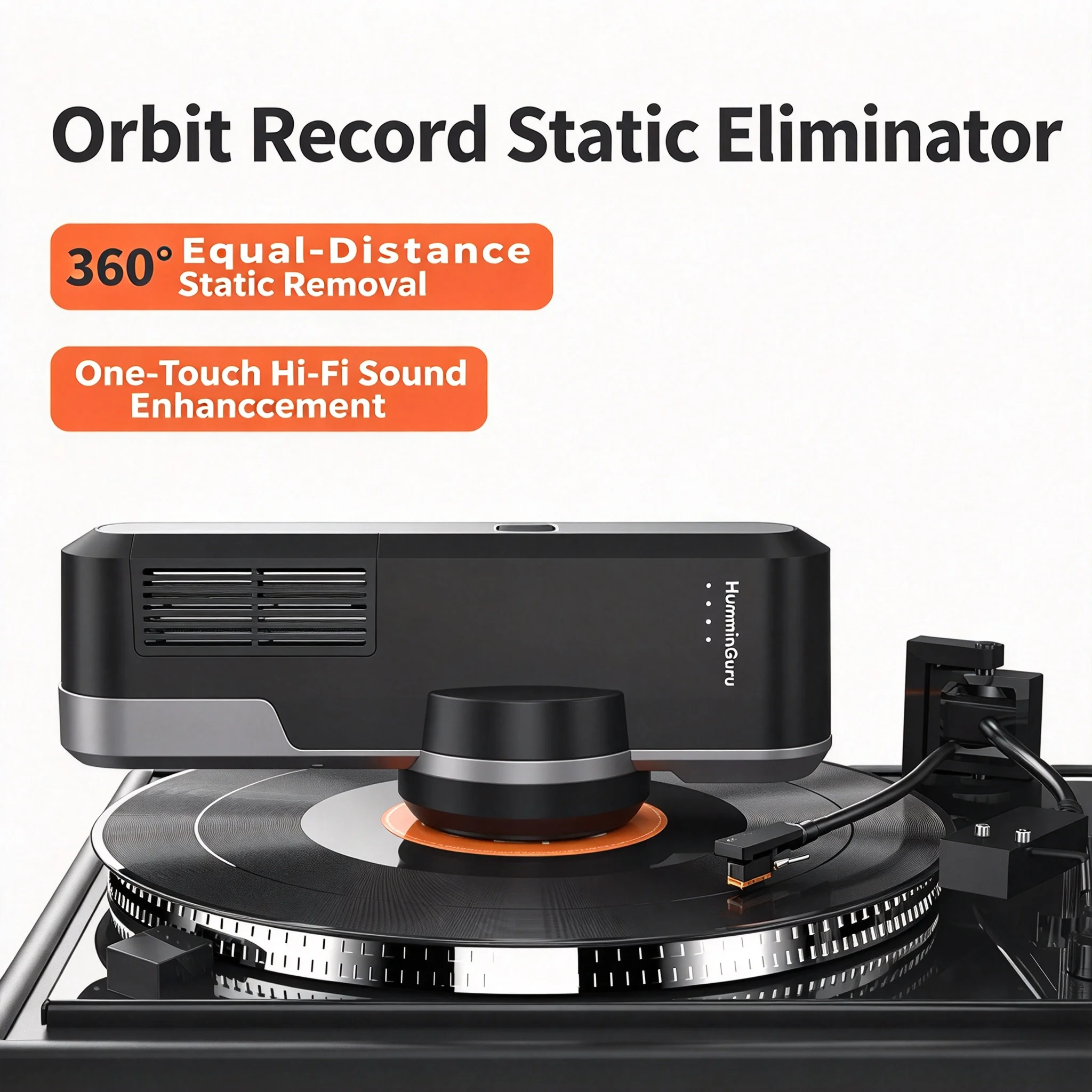 Vinyl Record Static Remover Record Static Remover Antistatic Gun LP Automatic Cleaning