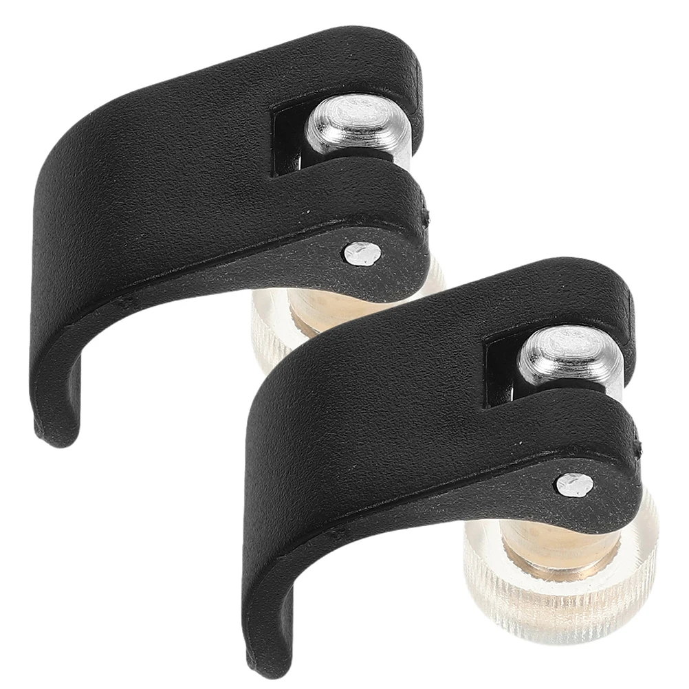 

2pcs Nylon Fastener Clip Trekking Pole Lock Replacement Walking Stick Buckle Outdoor Hiking Climbing Gear Portable Lightweight