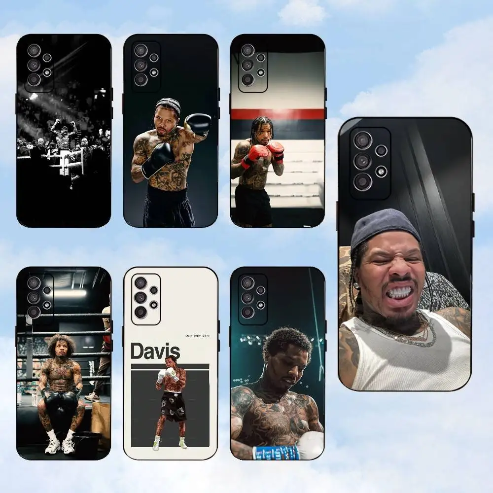 

G-Gervonta Boxer D-Davis Phone Case For Samsung S25,S24,S23,S22,S21,S20,S10,Ultra,Plus,Lite,FE,Soft Silicone Black Cover