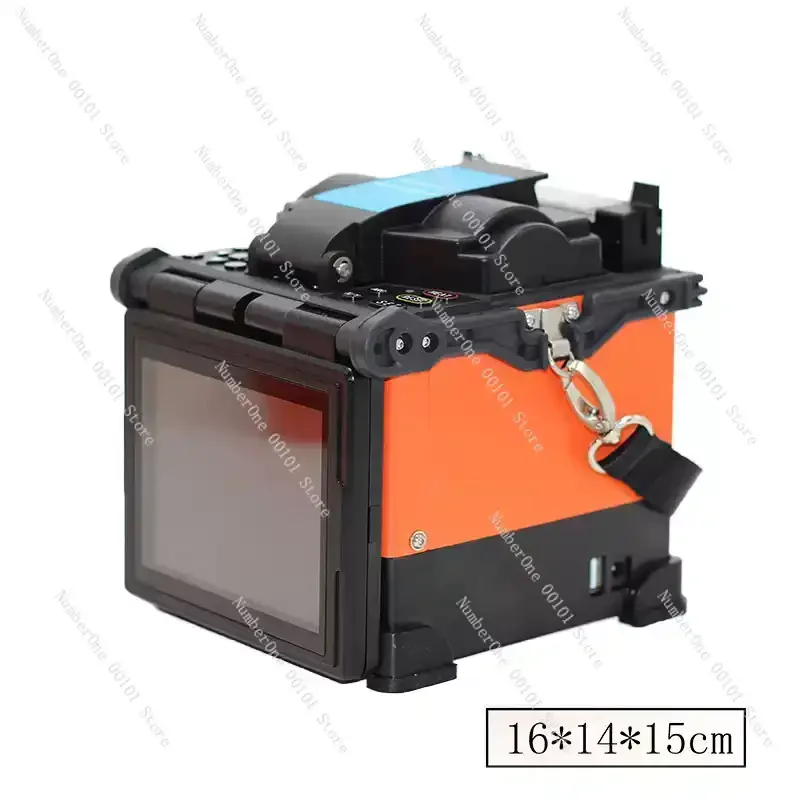 Fusion Splicer Optical Fiber Splicing Machine 4 Motors for Single Fiber