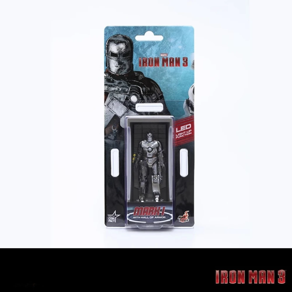 Figurines de Gnaku en Armure de Iron Man, Soldat Fini, Modèles de Poupées, Collection Miniature, Cadeau de Décoration, Paquet Unique, 12cm, Hot Toys Original