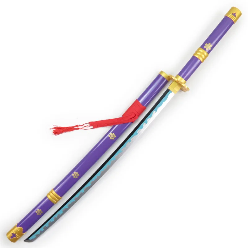104cm Roronoa Zoro Schwert Anime One Piece Cosplay Requisitenmesser Ninja-Schwert Originalgröße Japanisches Katana Original Samurai-Säbel Spielzeug