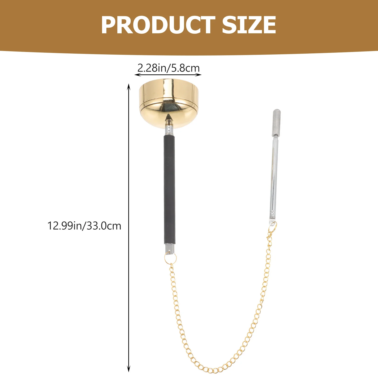 Messing Yin Qing Tempel Ritual Ware Langlebiges buddhistisches Instrument Knackiger Klang Meditationsglockenspiel Dekoratives Bastelgeschenk