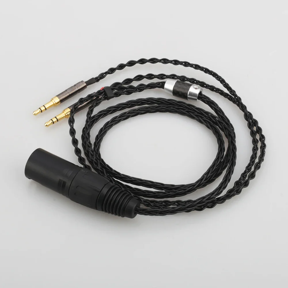 Audiocrast HC010 Audiocrast HIFI 4-pin XLR Male Balanced Headphone Upgrade Cable for Sundara Aventho focal elegia t1 t5p D7200 D