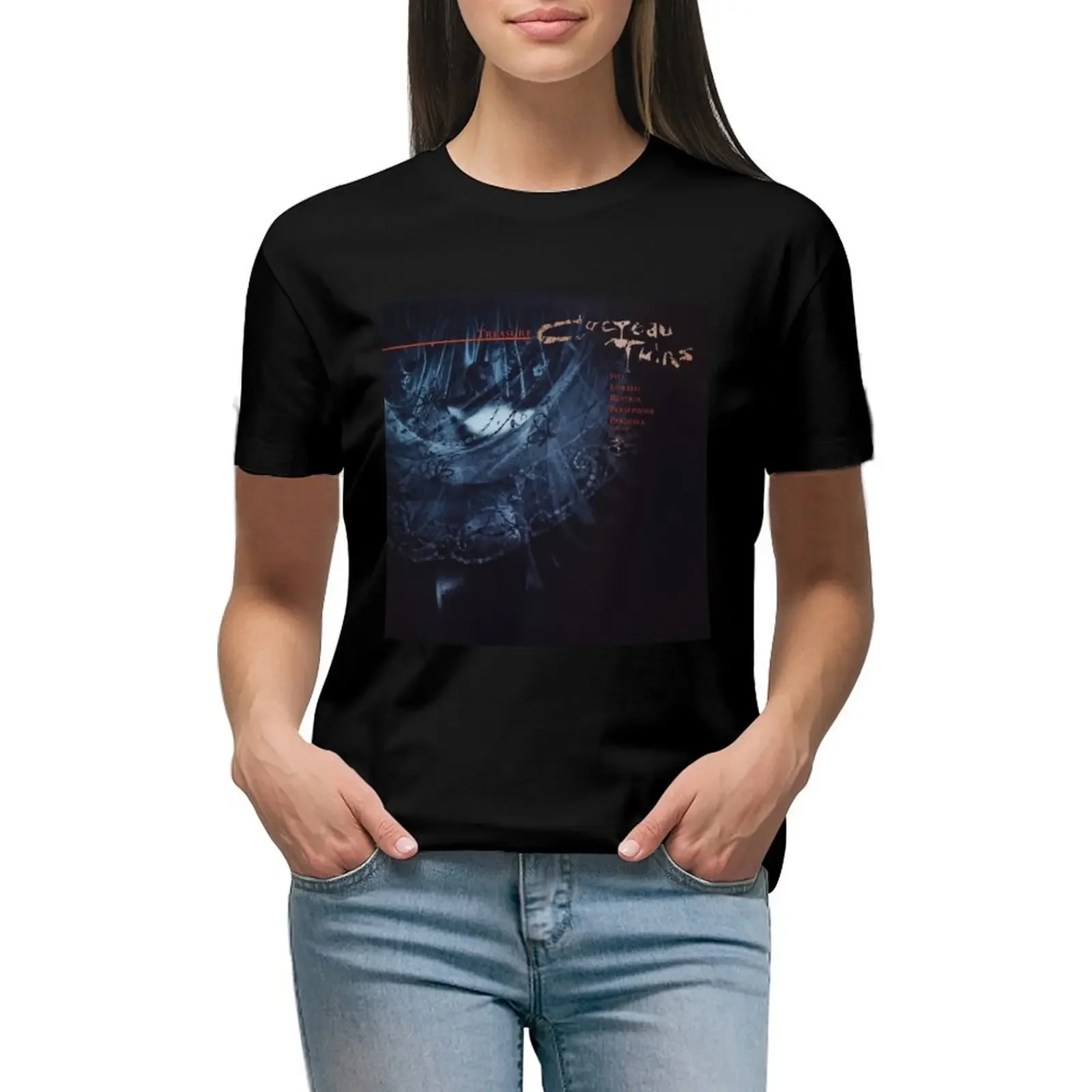 

Cocteau Twins - Treasure T-shirt oversized summer tops womans clothing