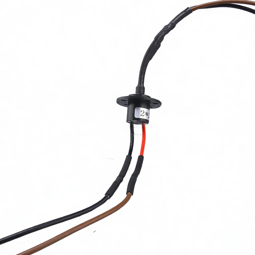 Rotary Electrical Connector Capsule Slip Ring For Fulangshi 360 Degree Spinning Mechanism High Current Durable Brush Wire Joint
