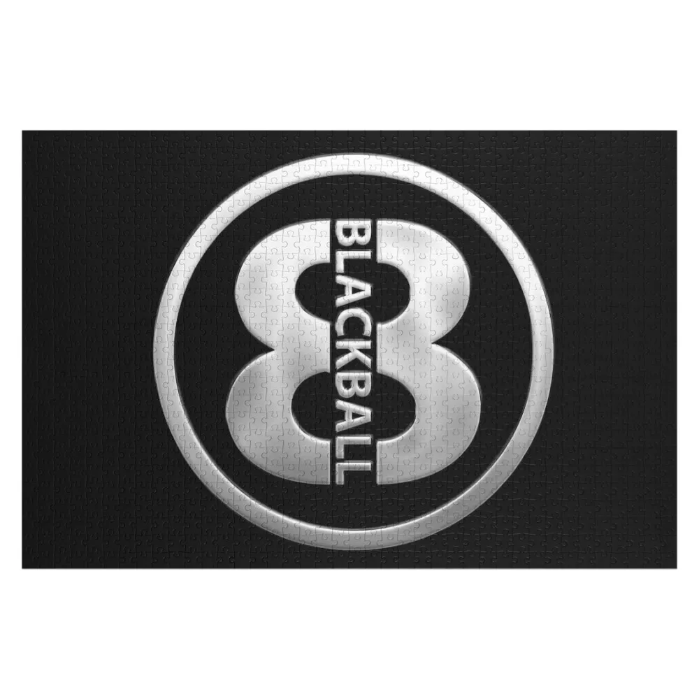 

Деревянный пазл SILVER BLACKBALL с индивидуальной гравировкой, персонализированный подарок для взрослых и детей, пазл с именем на заказ