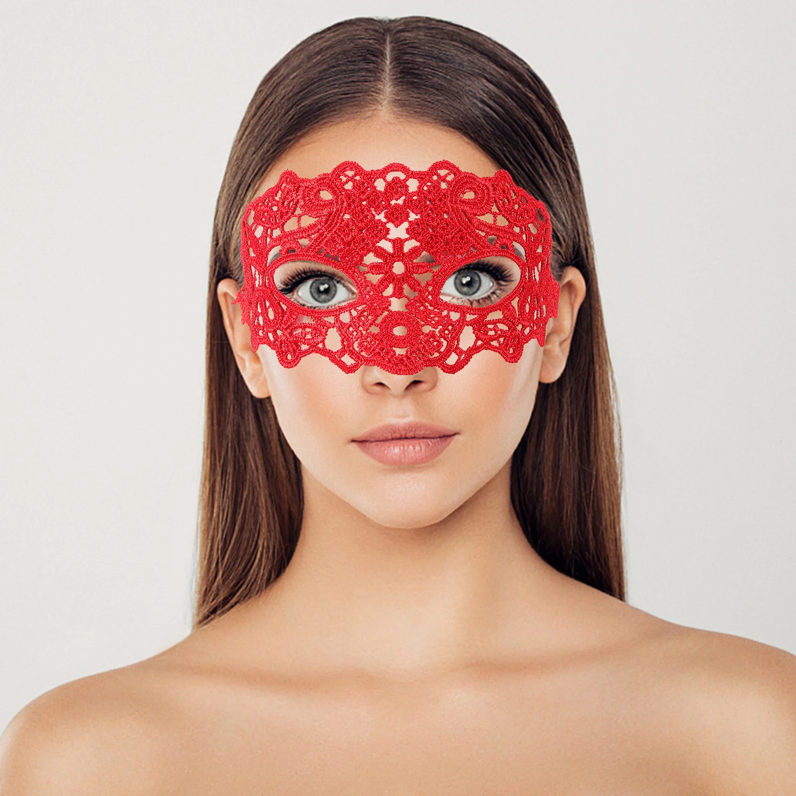 

4Pcs Women Lace Masquerade Masks Half Lightweight for Party Cosplay Prom Ball Masquerade Mask Lace Masks