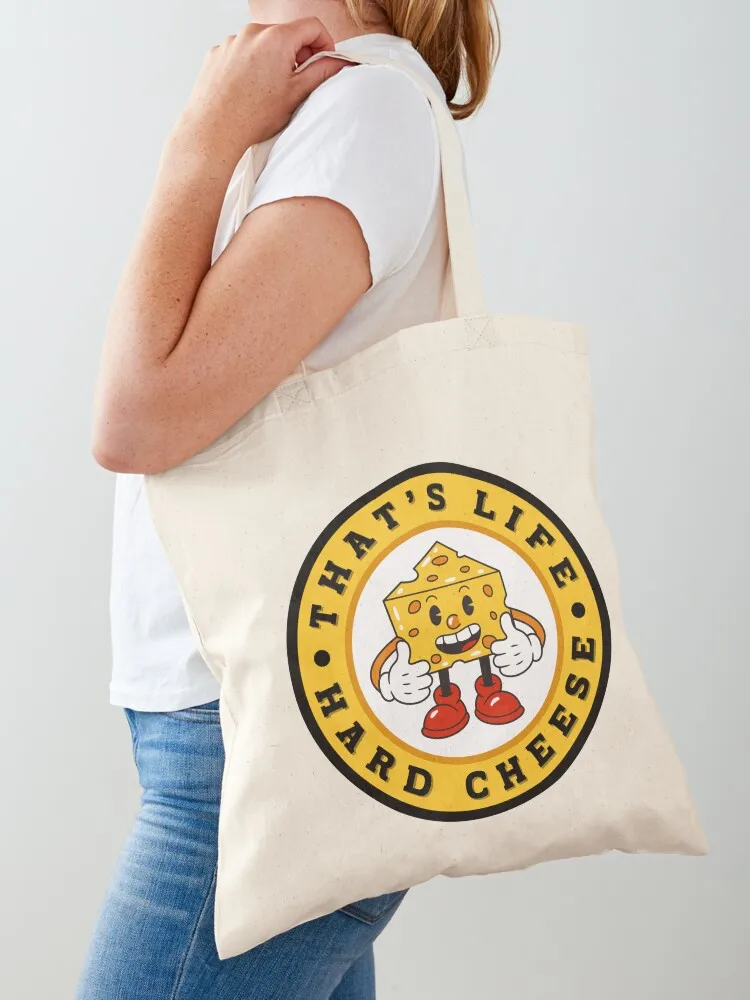 

That's Life - Hard Cheese. Tote Bag the tote bag Big bag women supermarket folding tote bags cloth bags