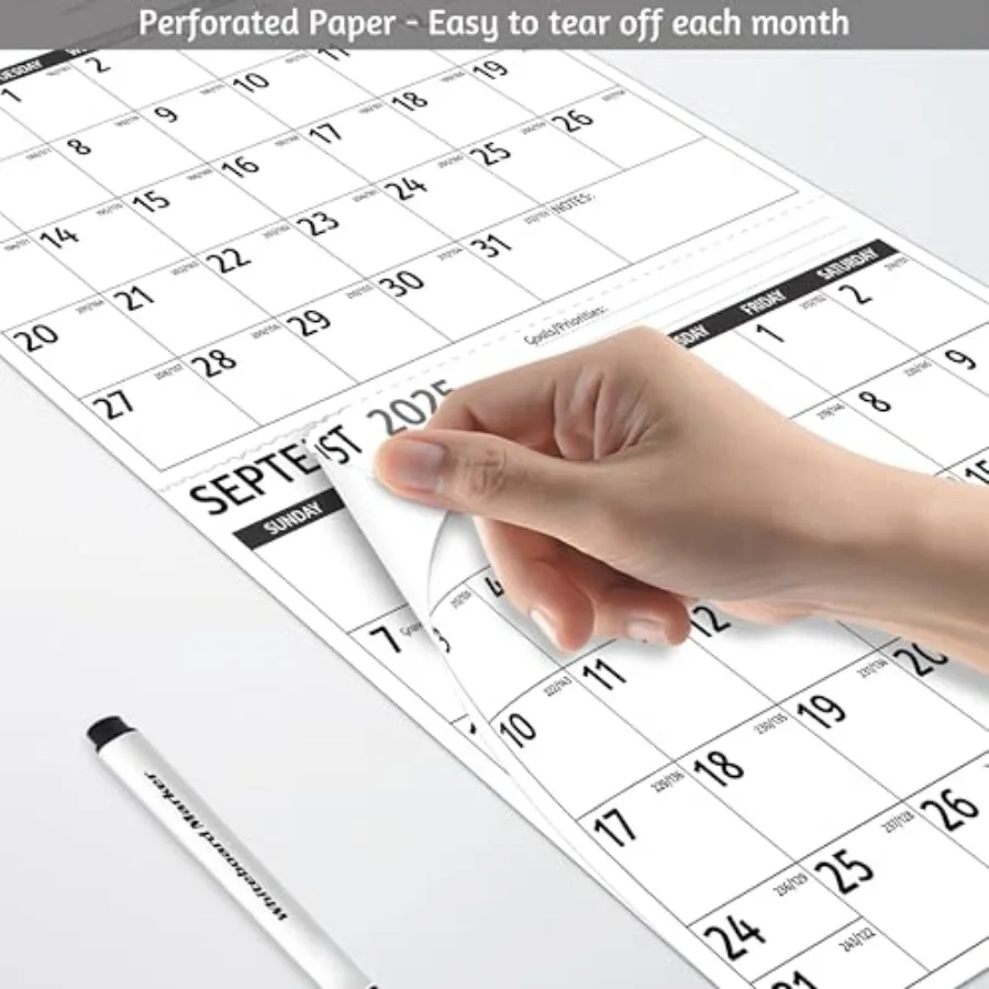 20252026 تقويم الحائط 3 أشهر التقويم 20252026 عمودي يوليو 2025 سبتمبر 2026 3 أشهر تقويم الحائط 11x26 في افتتاح 2025 التقويم #6