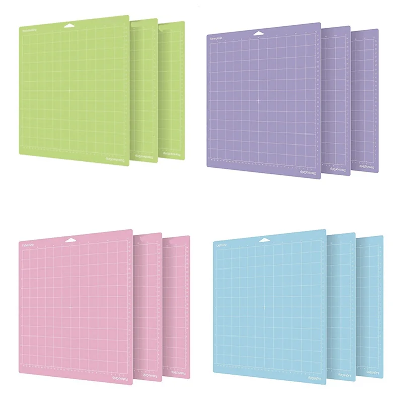 

12 шт. 12X12 дюймов ремесленный коврик для резки клейкие липкие коврики для квилтинга для DIY Craft-A05I