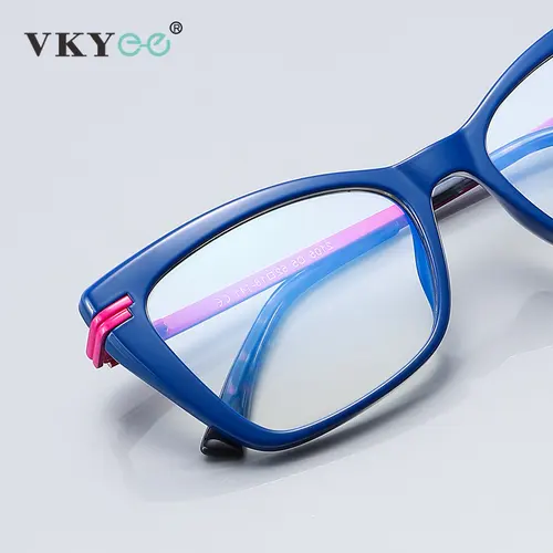 Imagen 2 del producto Vicky-gafas de lectura con bloqueo de luz azul para mujer, gafas ópticas de computadora, gafas graduadas, PFD2105, Ojo de gato, moda