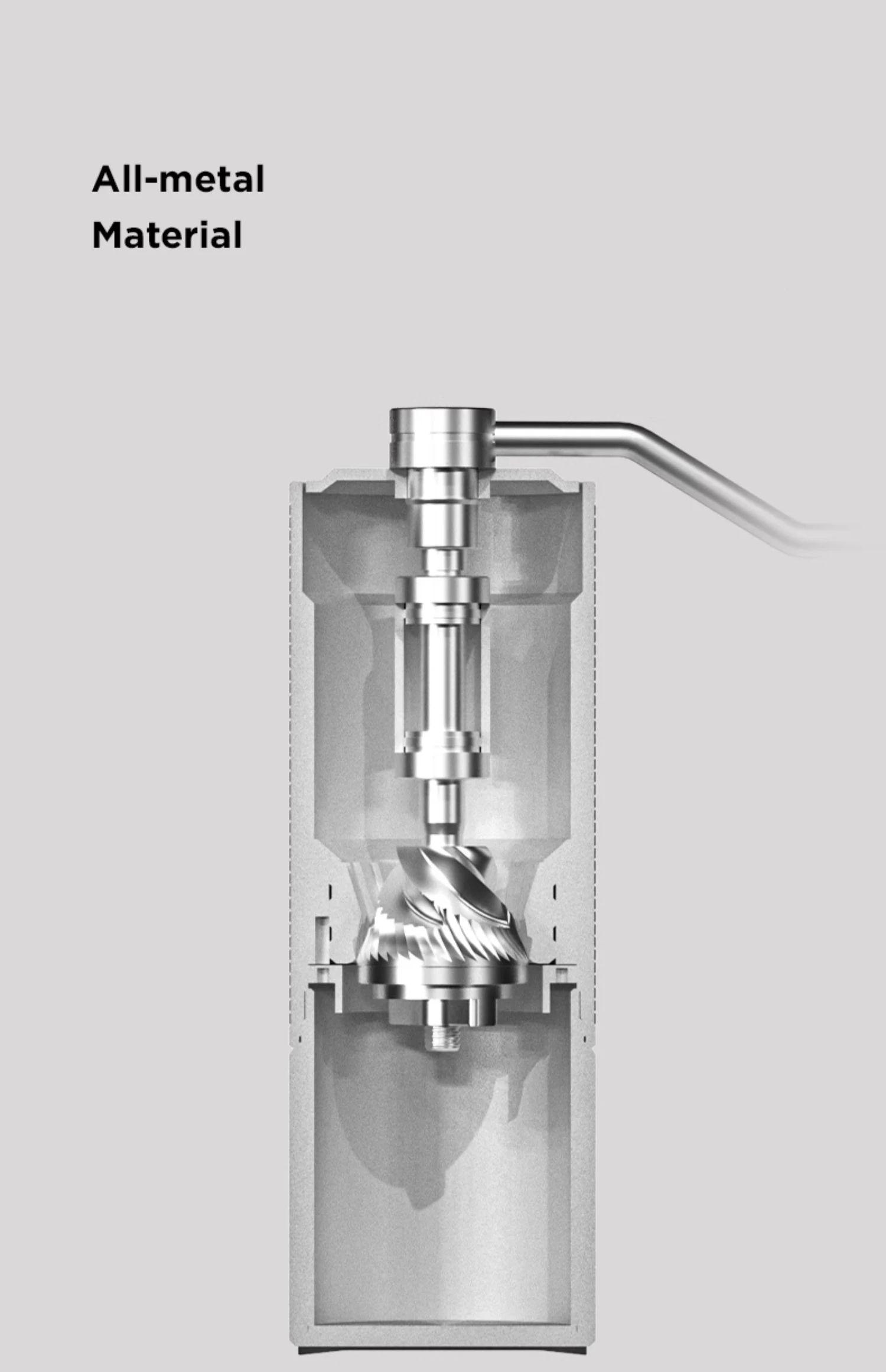 TIMEMORE Chestnut C3S / C3ESP Manual Coffee Grinder Upgrade All-metal Body & Anti-slip Design Portable Grinder S2C Burr Inside