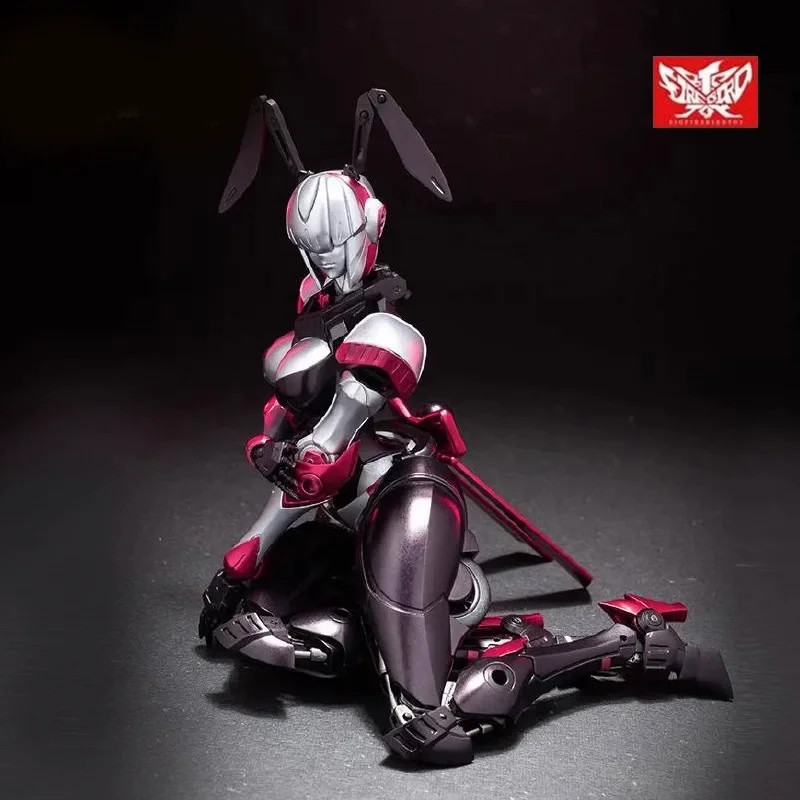Big Fire Bird EX-01 Plus moka 18cm Transformable Mecha figurine à assembler modèle Kit lapin fille accessoires Robot jouet cadeau
