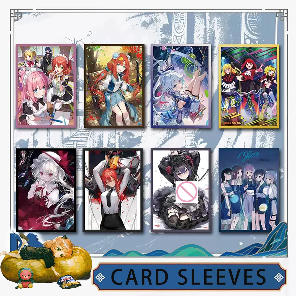 60 قطعة أنيمي جينشين تأثير جمع حافظة بطاقات Gotoh Hitori Furina جمع بطاقة المعركة الديكور حافظة بطاقات هدية 67X92 مللي متر #1
