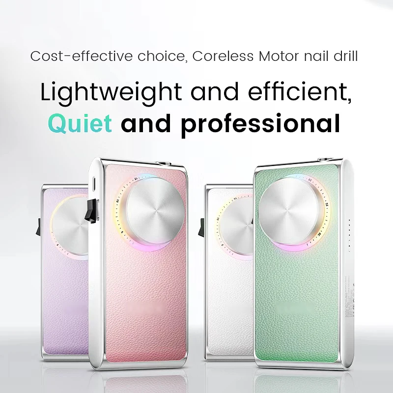 

Portable Nail polisher High Speed Professional Manicure Machine 30000RPM Electric Nail File Nail Art Tools Rechargeable