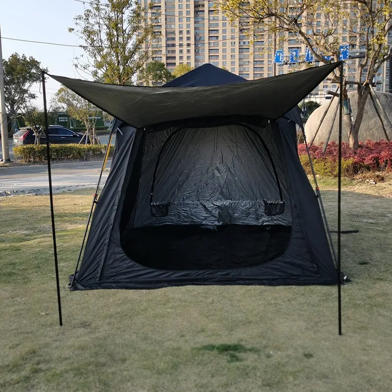 No Assembly Waterproof SUV Rear Tent Sun Extension Shelter For Vehicle Outdoor Camp