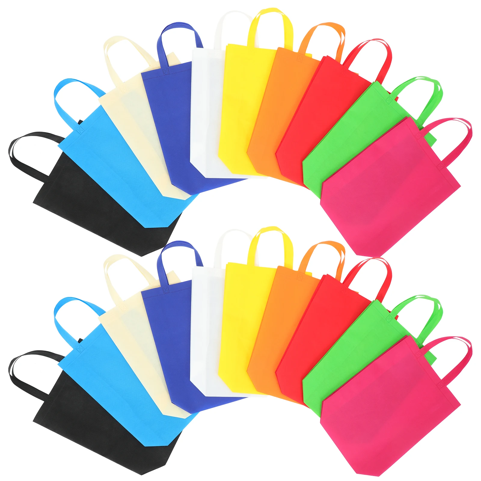 

Non Woven Tote Bag Non-woven Fabric Party Bags Reusable Grocery Cart Shopping Gift