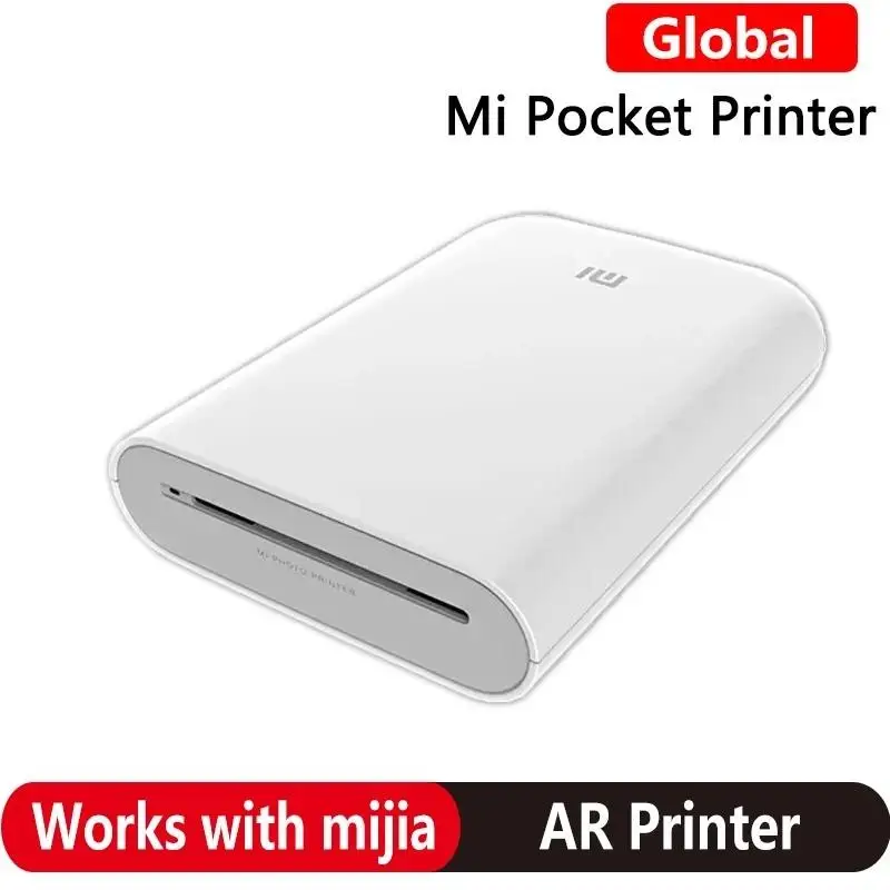 New! Global Version Portable Pocket Photo Printer 300dpi Bluetooth-compatible DIY Share Smart Mobile Mini AR Printer