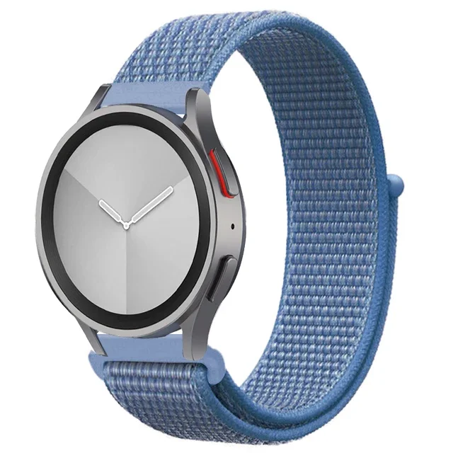 Nylon-Schlaufenband für Samsung Galaxy Watch 6/5/pro/4/Classic/active 2 43-47-44 mm 20 mm/22 mm Sportarmband Huawei GT 4/2/e/3 Armband