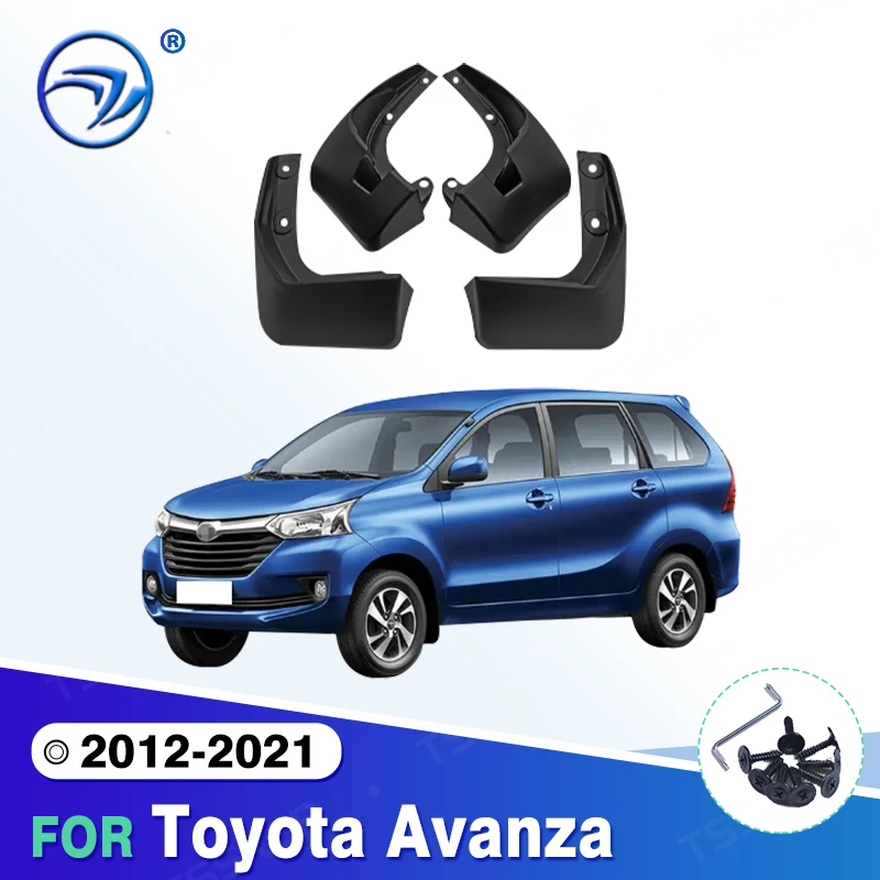 Car Mud Flaps For Toyota Avanza 2012-2021 2013 2014 2015 2016 2017 2018 Mudflaps Splash Guards Mud Flap Mudguards