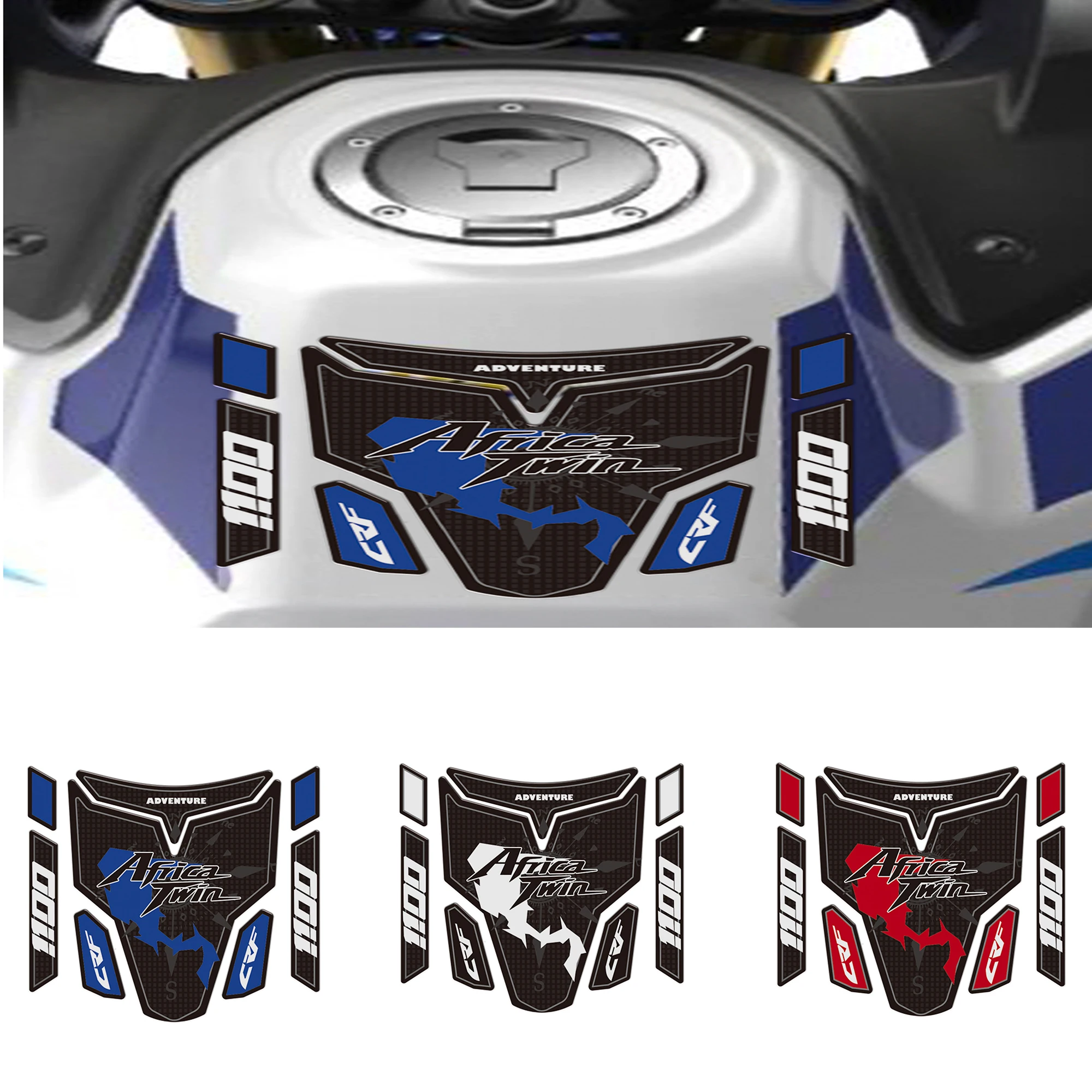 

Наклейки на мотоцикл, 3d защитные наклейки для Honda Africa Twin ADV 2024, аксессуары для мотоциклов