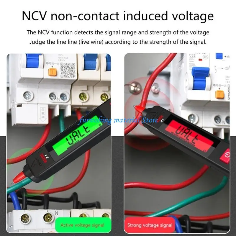 

Y5GD Digital Multimeter Pen Type 1999 Counts Professional Meter Non-Contact Tester