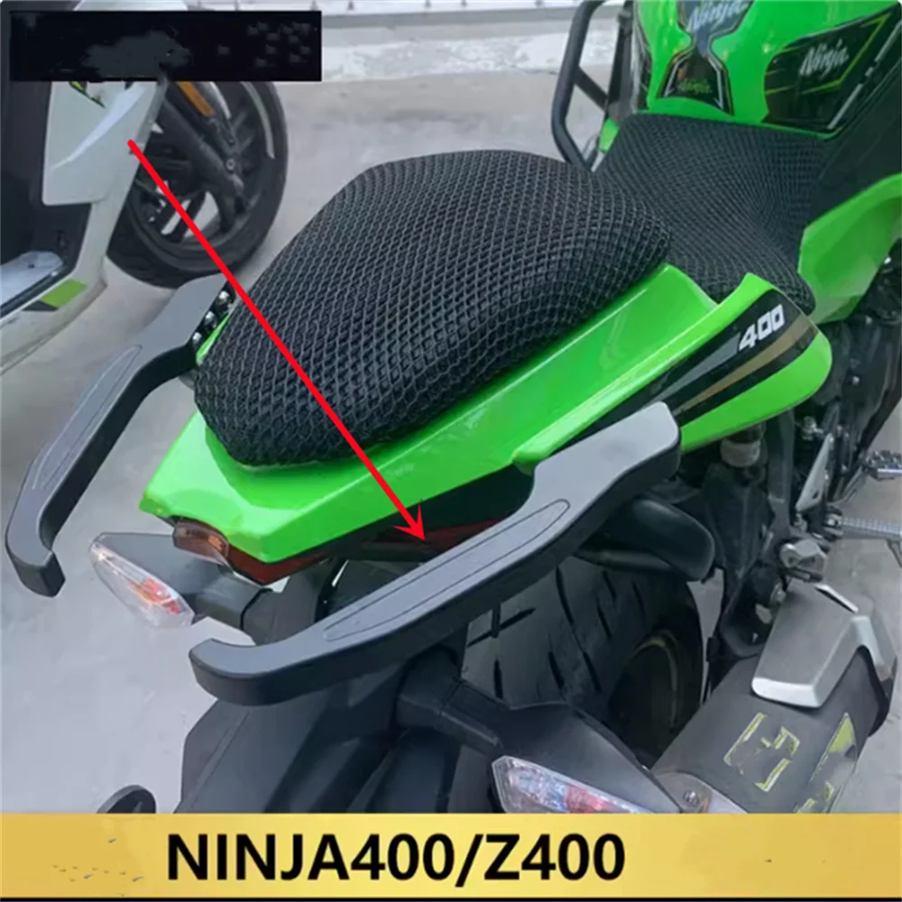 For Kawasaki Ninja400 Z400 NINJA400 z400 Motorcycle Shoulder Rear Armrest Modification Parts Tail Wing Frame Accessories