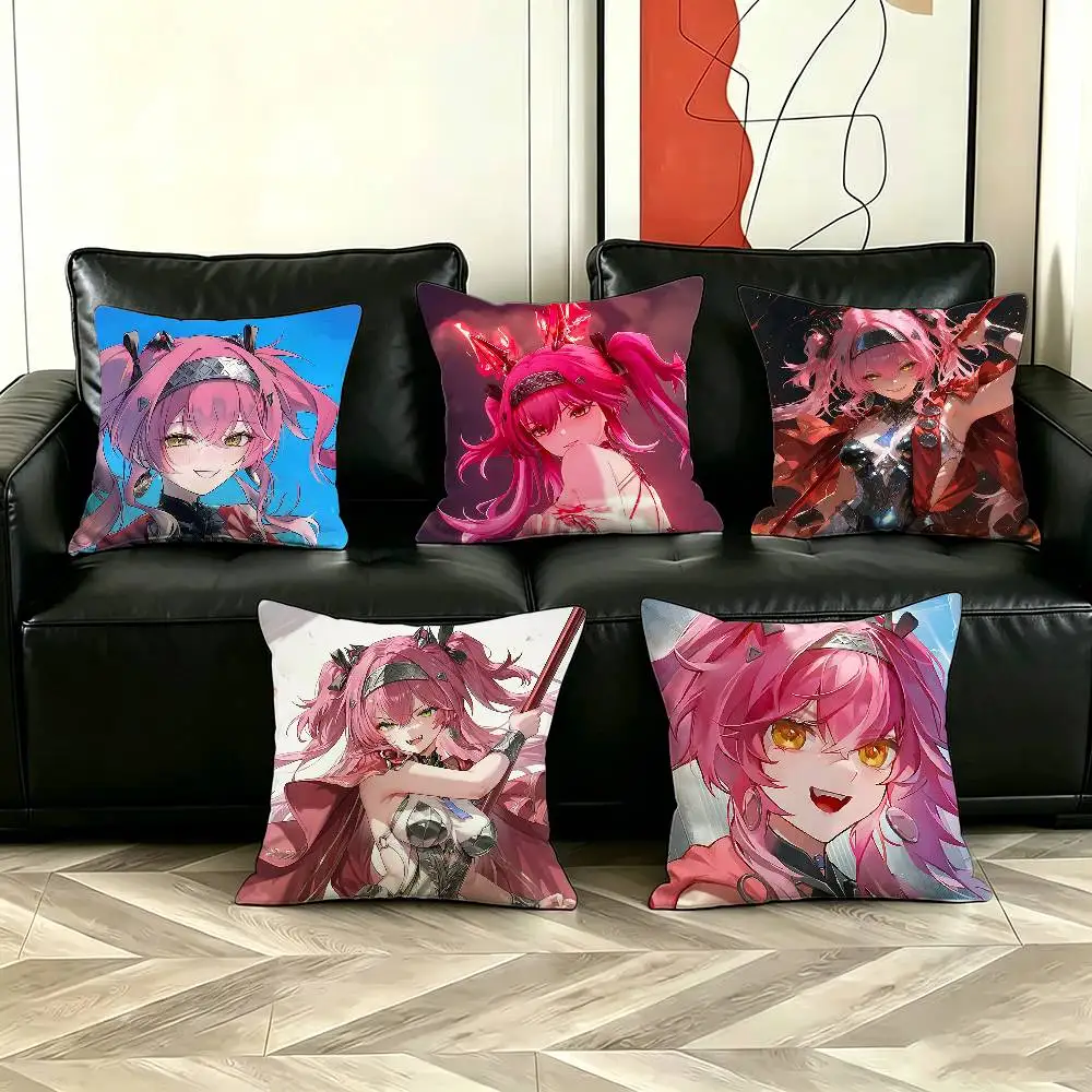 W-wuthering waves L-Lupa Pillow Case Cushion Cover Throw Pillow Case For Car Sofa