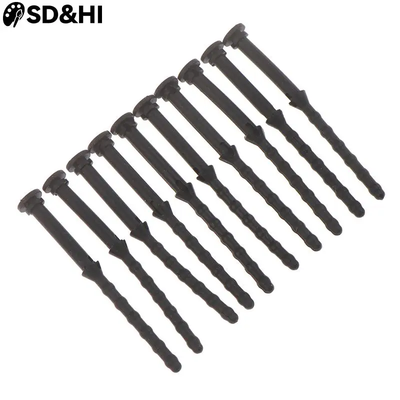 10pcs 65mm Screw Pin Rivet Rubber PC Fan Noise Absorbtion Fans Anti Vibration Mount Silicone Screws Noise Reduction Equipment