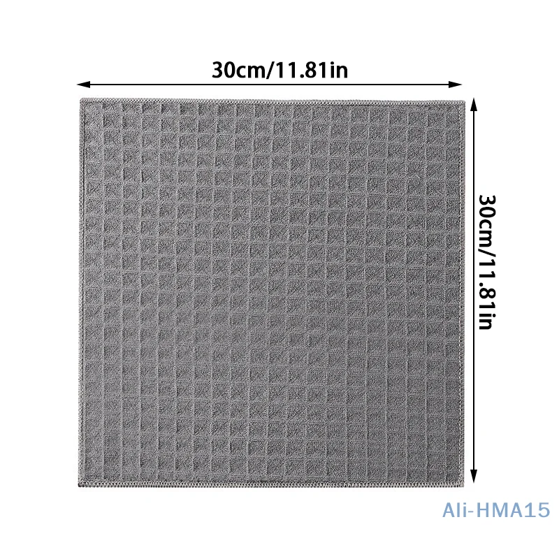 Asciugamani da Bar Micro Waffle macchina da caffè Super assorbente asciugamano per la pulizia della macchina asciugamano per la pulizia della casa Barista Rag