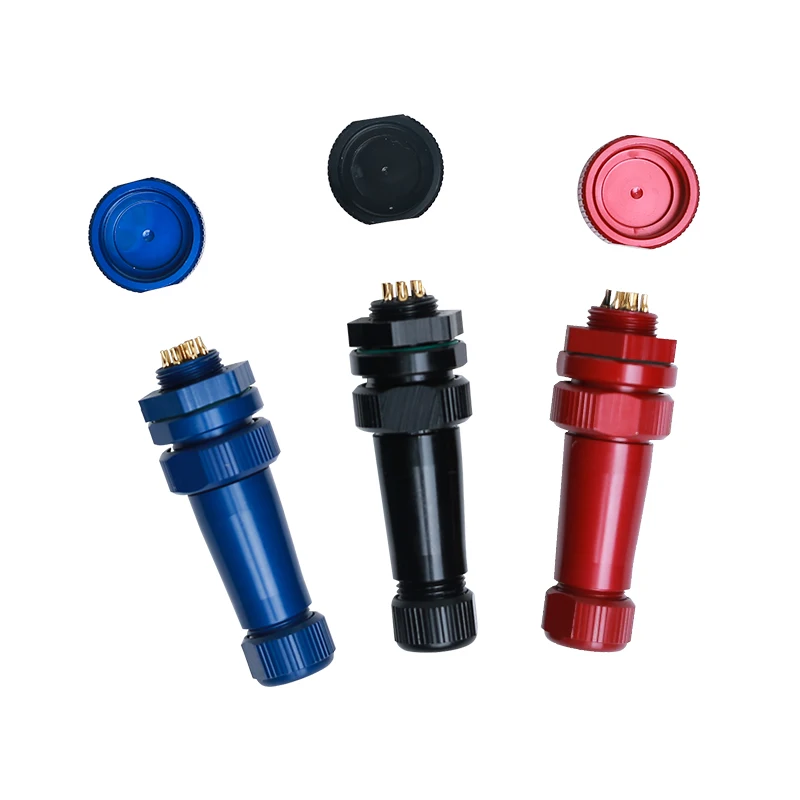 Deepwater Aviation Connector Wire to Wire Connector Watertight Plug ROV 20A High Current of 200 M