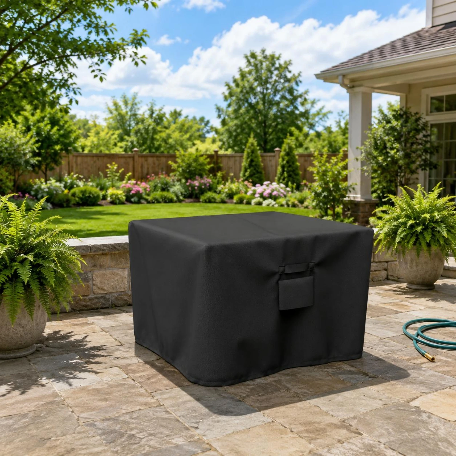 غطاء طاولة مربعة للفناء الخارج - مراجعة Outdoor Furniture Protector وسعره