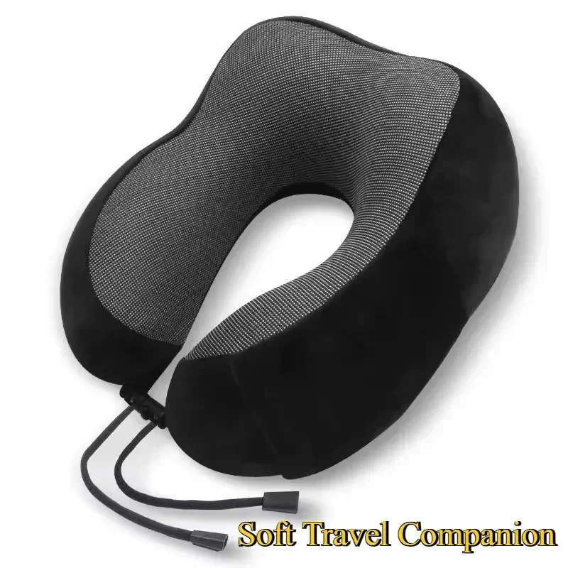 

U Shaped Memory Foam Neck Pillows Soft Travel Pillow Massage Neck Pillow Sleeping Airplane Pillow Cervical Healthcare Bedding