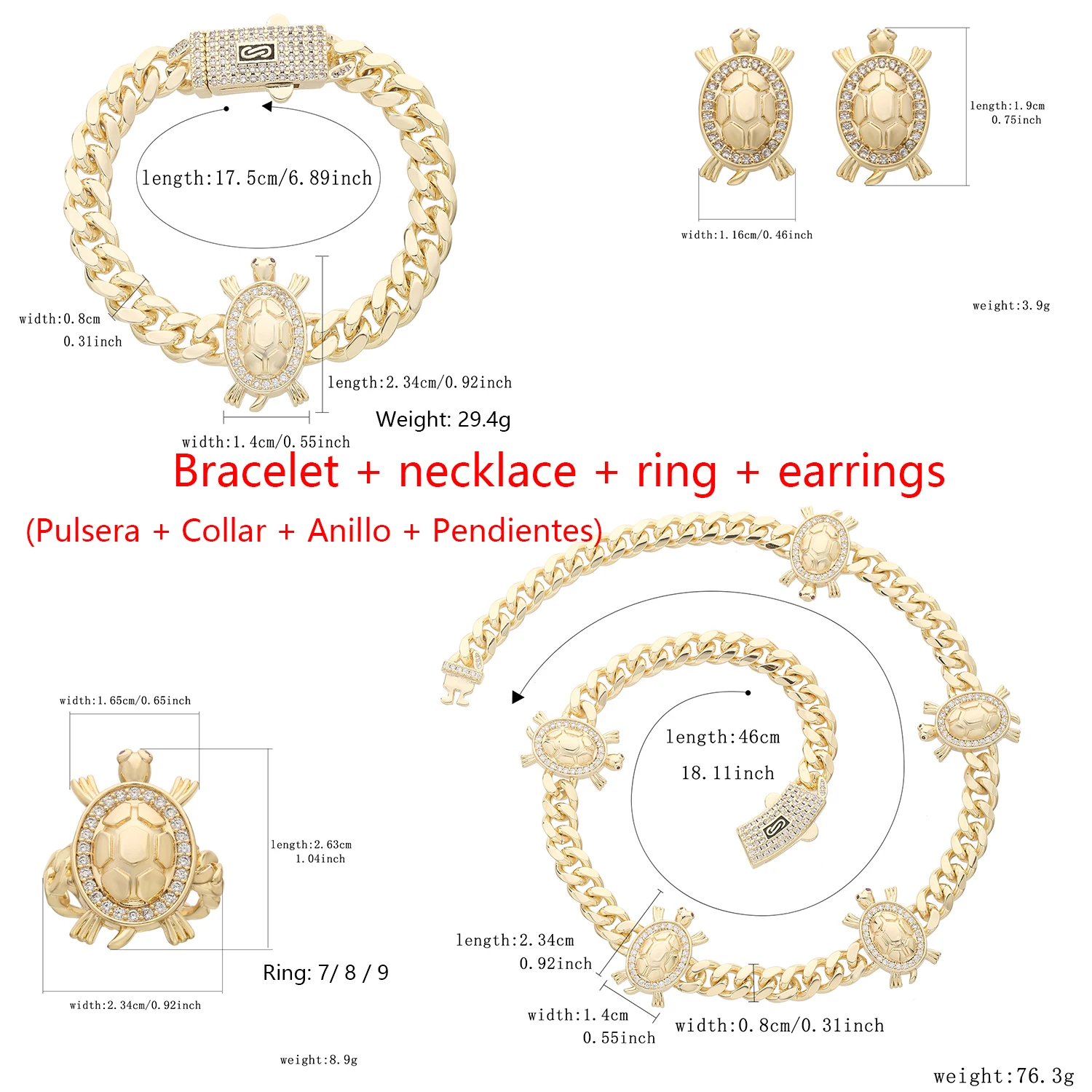 

Fashionable animal jewelry turtle jewelry fashion dress up girlfriend mother birthday anniversary longevity career fortune zirco