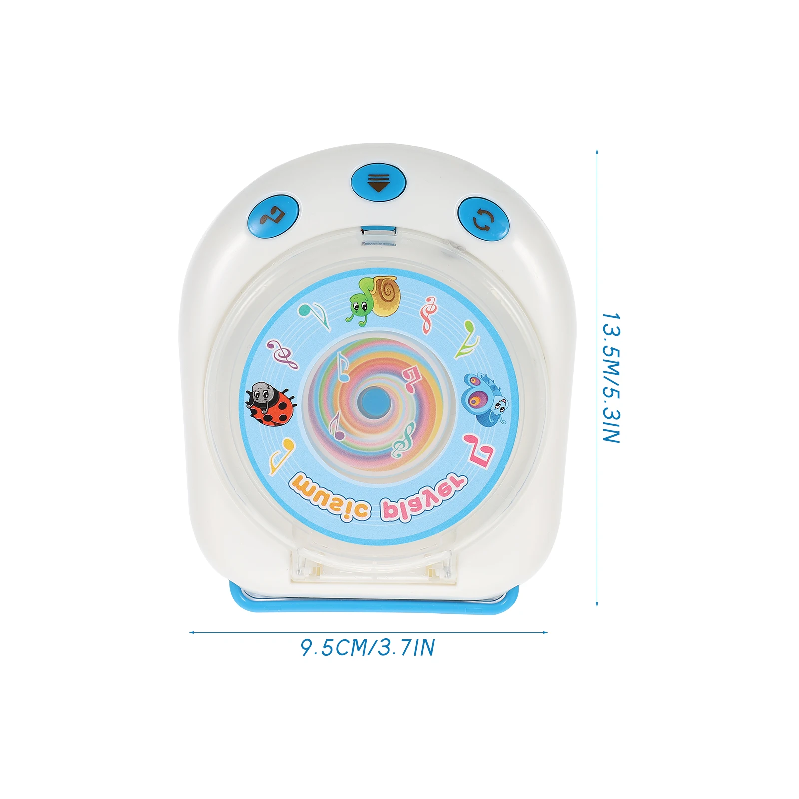 1pc lettore di CD musicale luminoso gioco educativo creativo plastica per bambini elettrodomestico regalo di apprendimento interattivo per