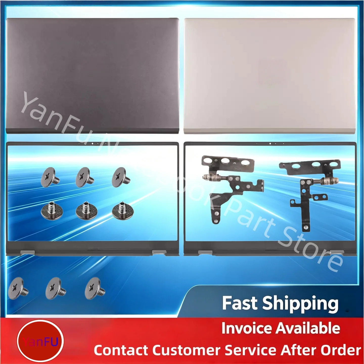Applicable To Achievement Vostro 5401 5402  V5405  V5402 Laptop Parts Cover A Cover B Cover C Ccover Hinge