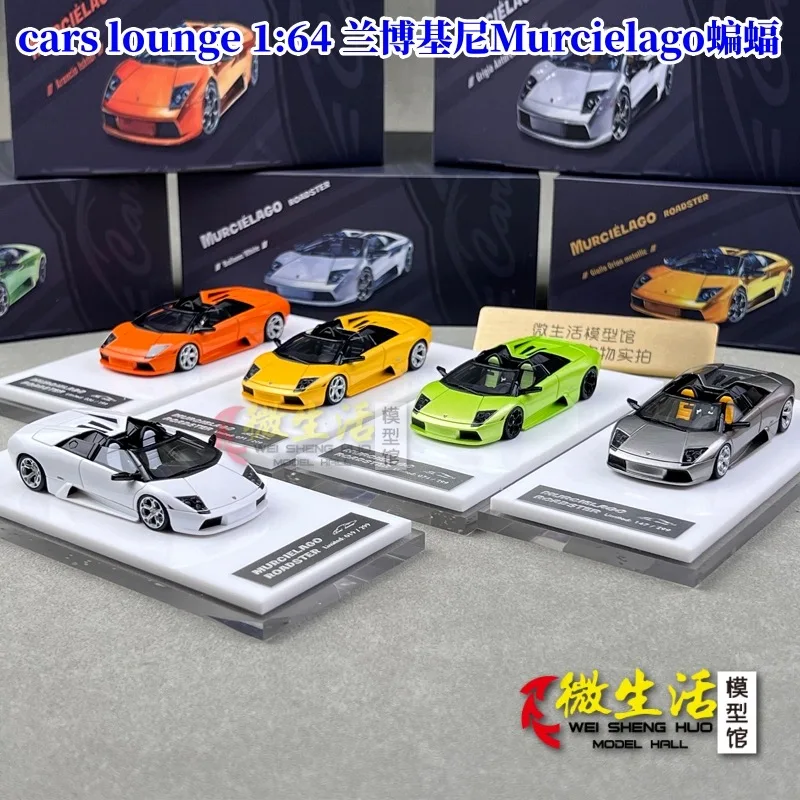 Newly Stocks Car\'s Lounge 1:64 Murcielago Roadster Resin Model Car In 2024