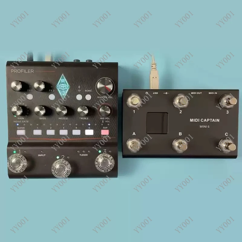 MIDI Controller for Guitar Effects Pedal Compatible with DSP & Multi Effects System