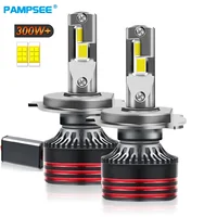 PAMPSEE HB3 HB4 9005 9006 H1 H7 H4 H11 bombilla Canbus lámpara Led CSP 3570 luz antiniebla de faro de coche de alta potencia 240W 60000LM 6000K M8Pro