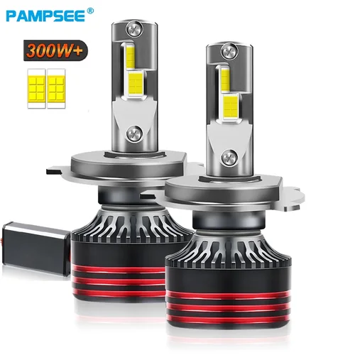PAMPSEE HB3 HB4 9005 9006 H1 H7 H4 H11 bombilla Canbus lámpara Led CSP 3570 luz antiniebla de faro de coche de alta potencia 240W 60000LM 6000K M8Pro