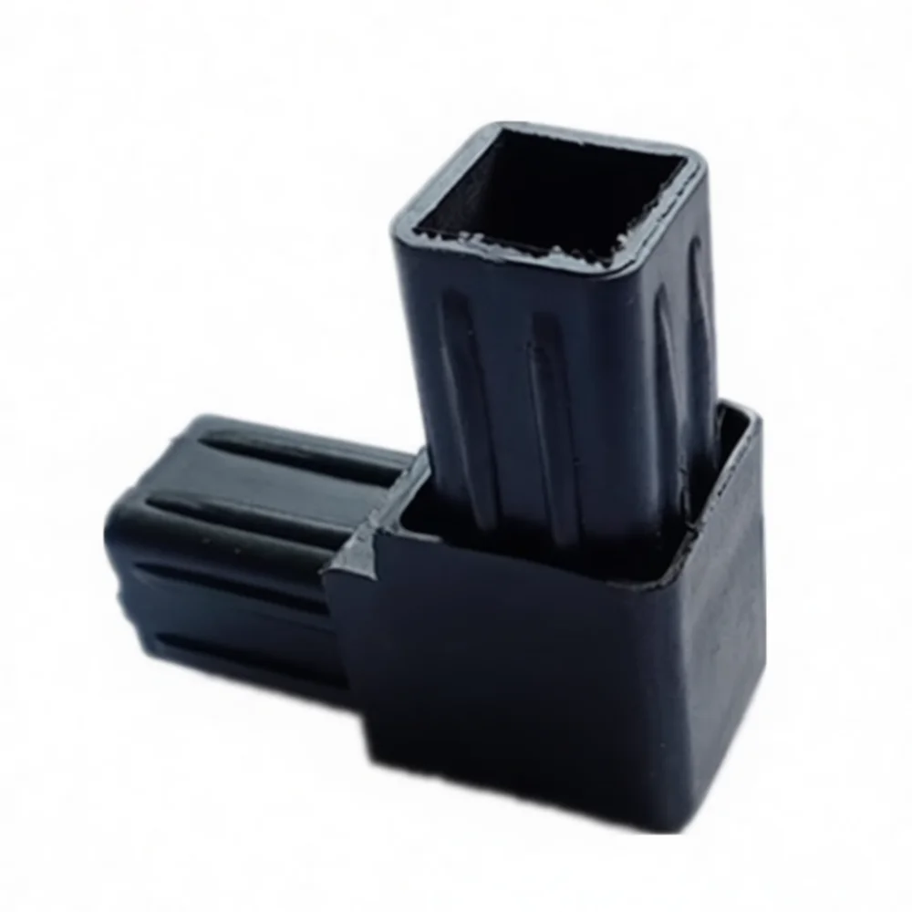 Adjustable Plastic Square Tube Joint Connector Versatile Corner Fitting For Industrial Shelving And Display Stands