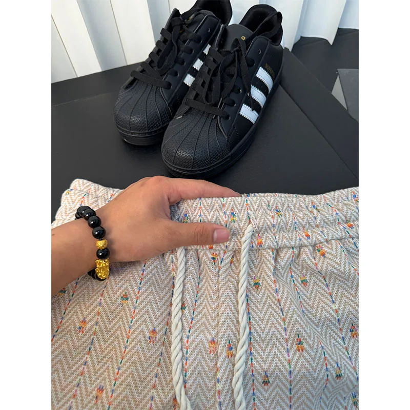 2026 Summer Men's Fashion Casual Colorful Polka Dot Shorts Men