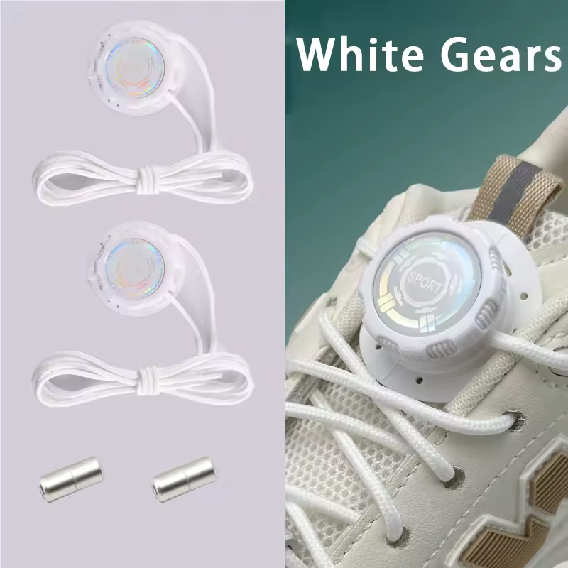 Automatic Shoelaces Without ties Install simple Swivel Buckle Laces Thick Rope Tennis Sneakers Shoelace Shoe Accessories 1Pair - Image 9