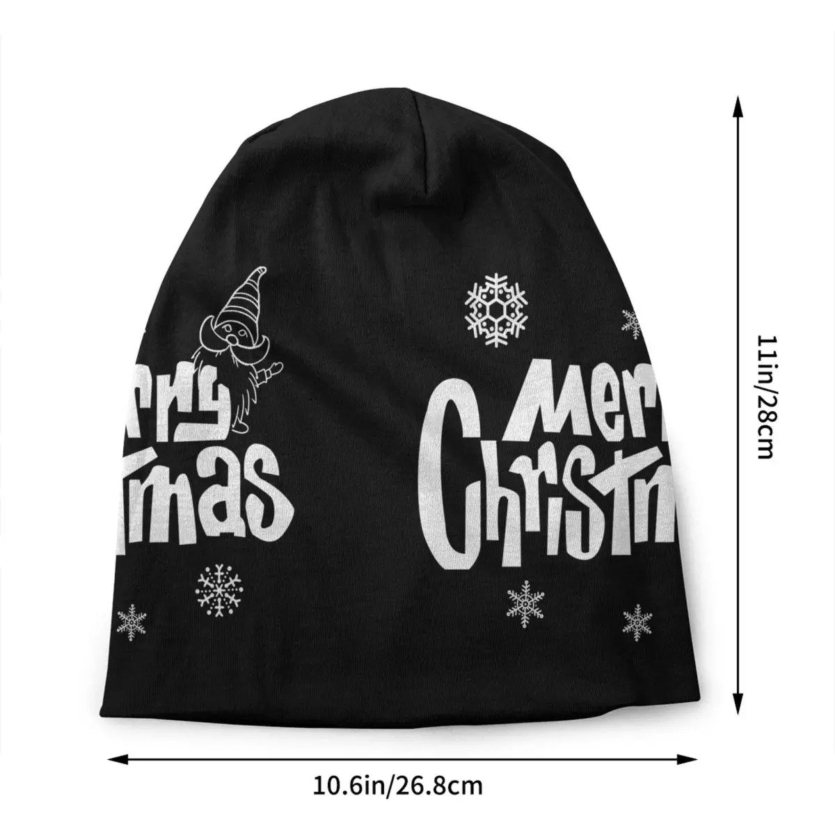 مخصص عيد الميلاد الرنة Skullies Beanies قبعات الرجال النساء بارد شتاء دافئ متماسكة قبعة الكبار عيد الميلاد الشتاء بونيه القبعات #2