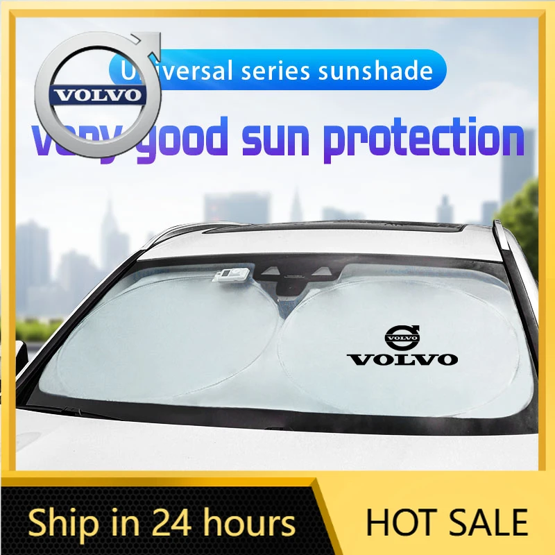 

Steering Covers Car Windshield SunShade Cover Car Interior Accessories For Volvo XC90 XC60 V50 S60 V70 V60 V40 S90 olestar AWD X