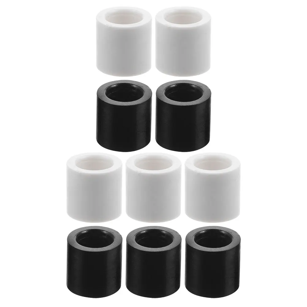 

10pcs Billiard Cue Tip Covers Snooker Protector Pool Plastic Protection Short Design Durable Construction Table Football